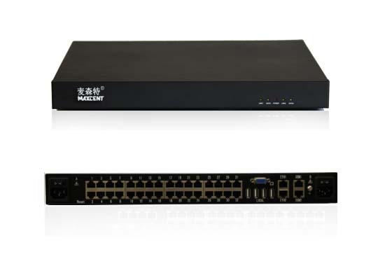 機架式32端口CAT5 (2/4遠程1本地用戶)數(shù)字IPKVM切換器